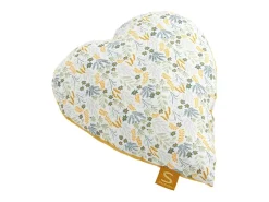 Clearance Sauthon Cojín decorativo de algodón 30x30cm Amarillo