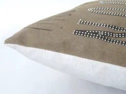 MCW Ropa De Casa-Cojín decorativo Londres Marru00f3n