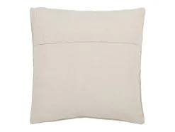 J-Line Cojín Diamantes+Flechas en Algodón/Lino/Poliéster Beige 45x15x45 cm Crema Outlet