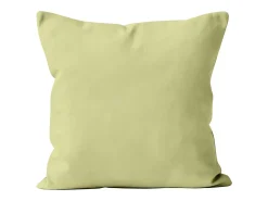 Discount Soleil d'ocre Cojín extraíble 40x40 cm ALIX lima Verde
