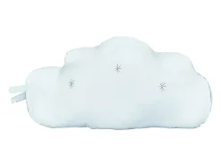 Sauthon Cojín nube de algodón Azul Sale