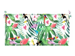 Cojín para banco de jardín tela Oxford 120x50x3 cm ES589772 Multicolor New