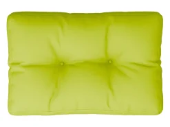 Sale Cojín para palets de tela claro 50x40x12 cm ES549216 Verde