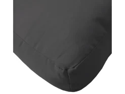 Clicnbuy Cojín para palets tela 60x60x12 cm Negro Hot
