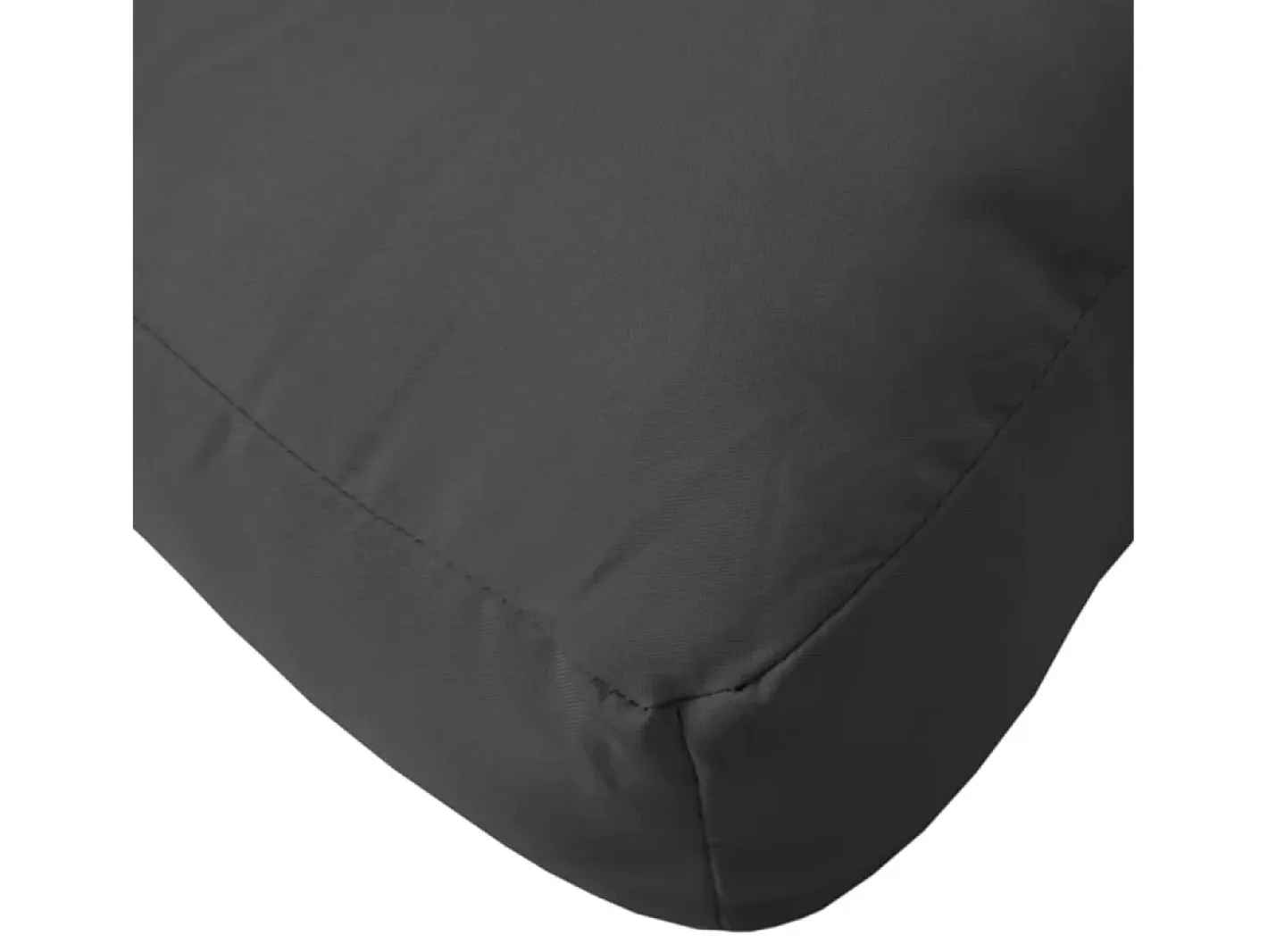 Clicnbuy Cojín para palets tela 60x60x12 cm Negro Hot