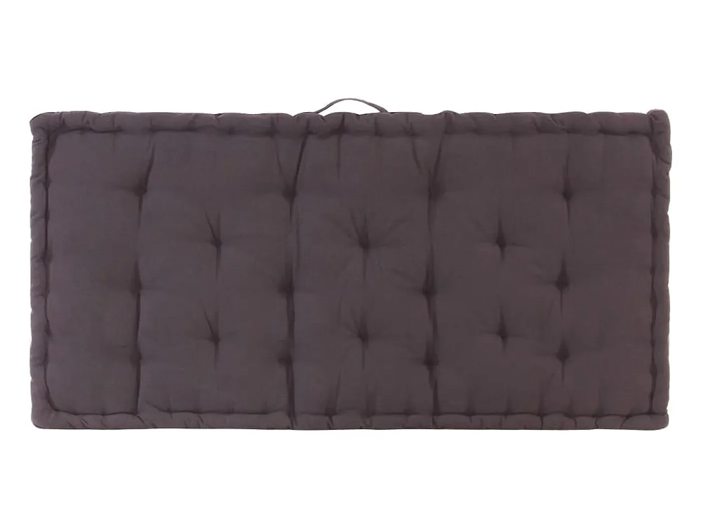 Online Cojín para palés algodón 120x80x10 cm ES352785 Gris antracita