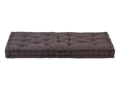 Online Cojín para palés algodón 120x80x10 cm ES352785 Gris antracita
