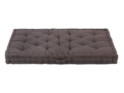 Online Cojín para palés algodón 120x80x10 cm ES352785 Gris antracita