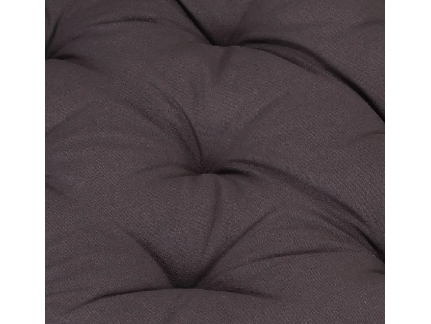 Hot Clicnbuy Cojín para palés algodón 120x40x7 cm Gris antracita