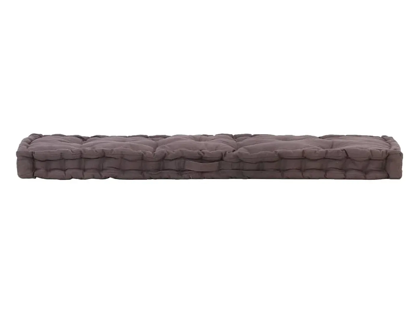 Hot Clicnbuy Cojín para palés algodón 120x40x7 cm Gris antracita