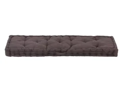 Hot Clicnbuy Cojín para palés algodón 120x40x7 cm Gris antracita