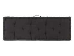 Discount Clicnbuy Cojín para palés algodón 120x40x7 cm Negro