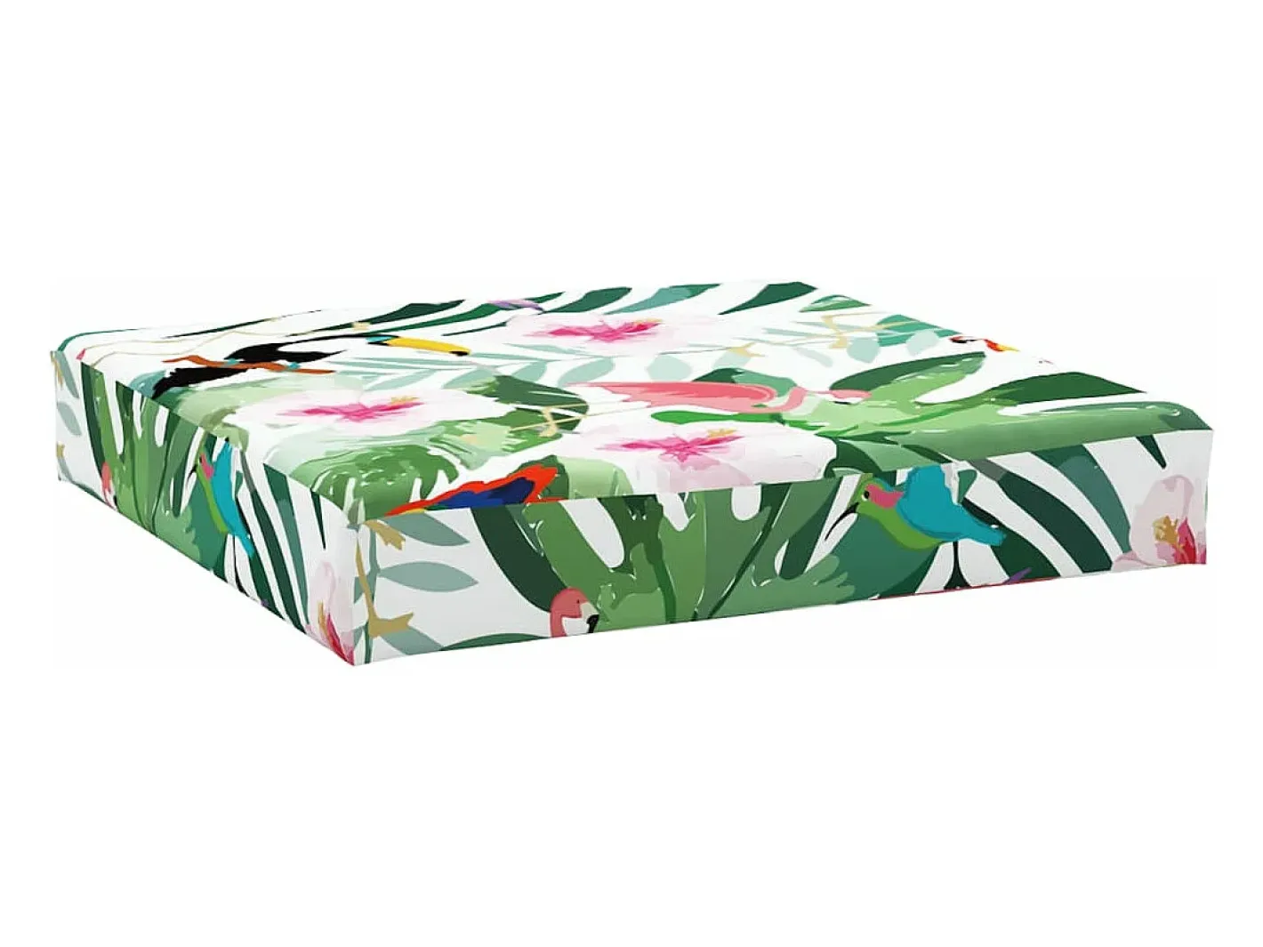 New Clicnbuy Cojín para palés tela Oxford 60x60x8 cm Multicolor