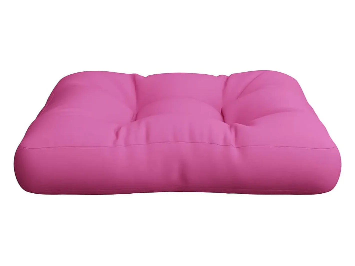 Clicnbuy Cojín para palés tela Oxford 58x58x10 cm Rosa