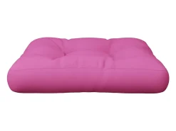 Clicnbuy Cojín para palés tela Oxford 58x58x10 cm Rosa