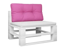 Online Cojín para palés tela 80x40x12 cm ES710131 Rosa