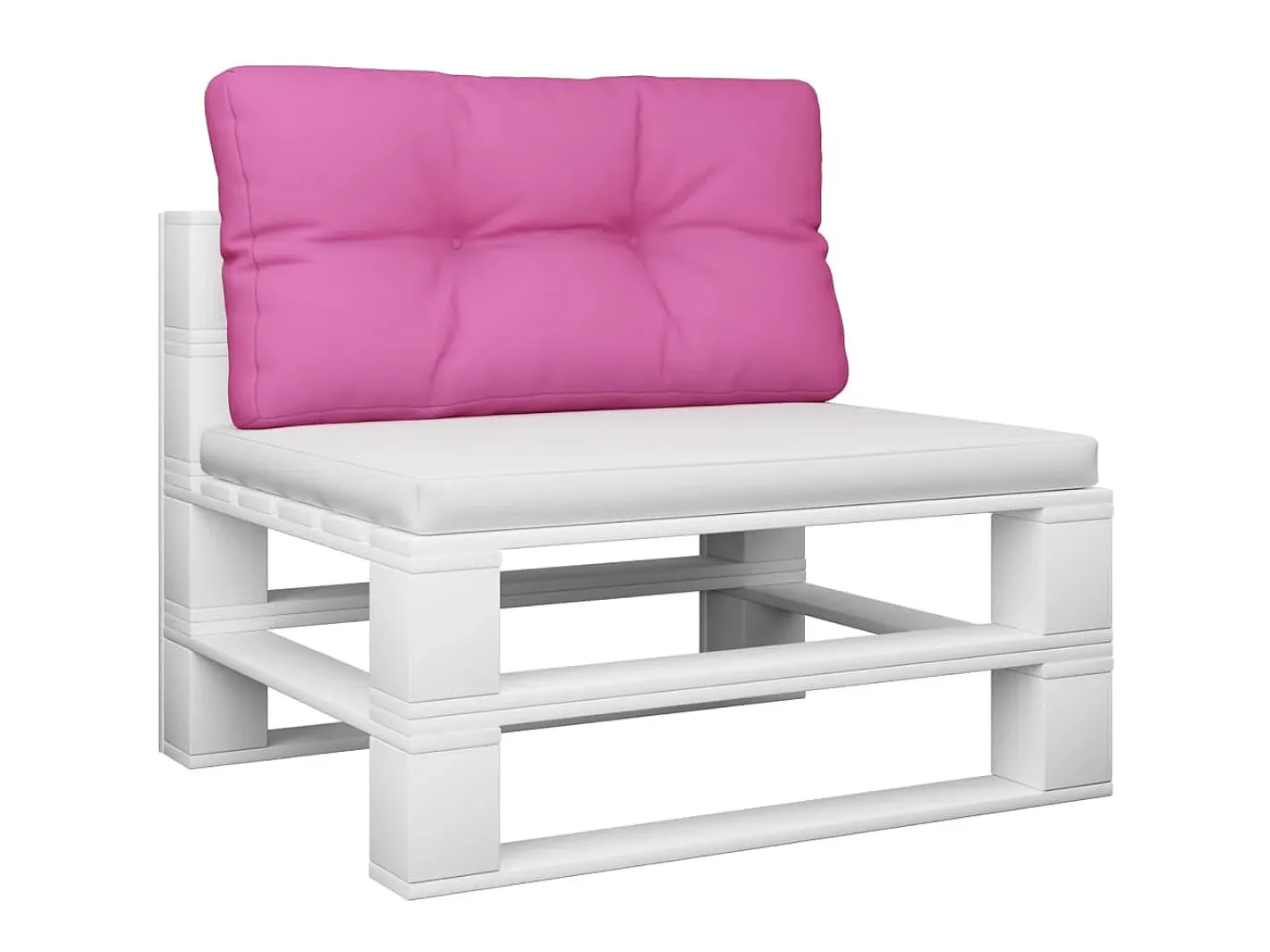 Online Cojín para palés tela 80x40x12 cm ES710131 Rosa
