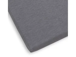 Best Chillvert Cojín para Silla Gandía Cuadrado 38x38x4,5 cm Desenfundable Gris