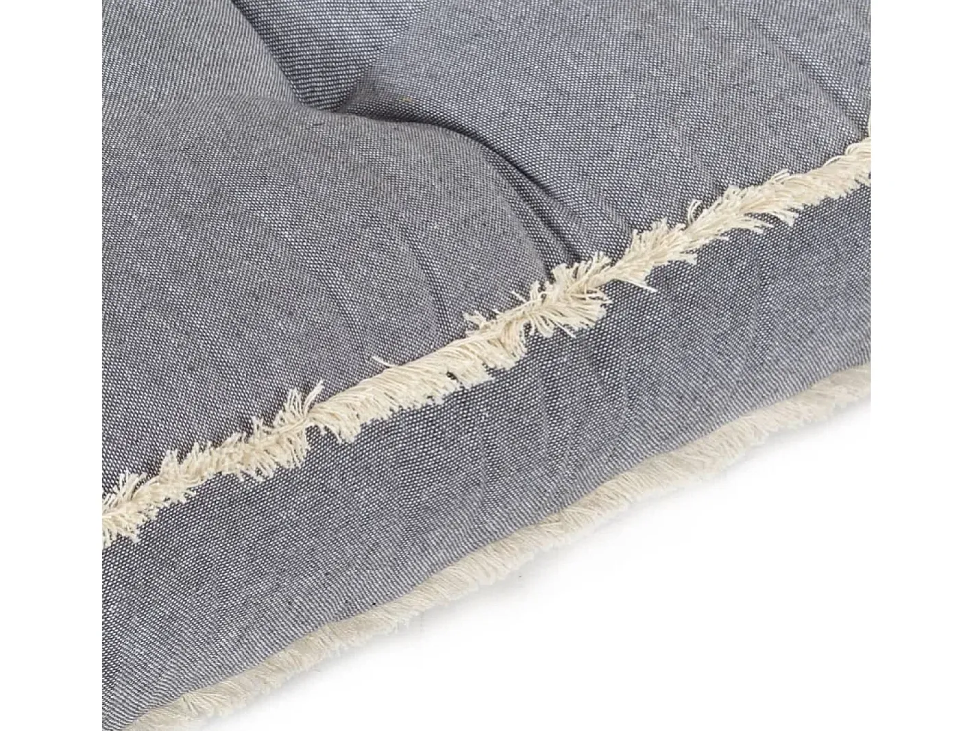 Outlet Clicnbuy Cojín para sofá de palets 120x80x10 cm Azul