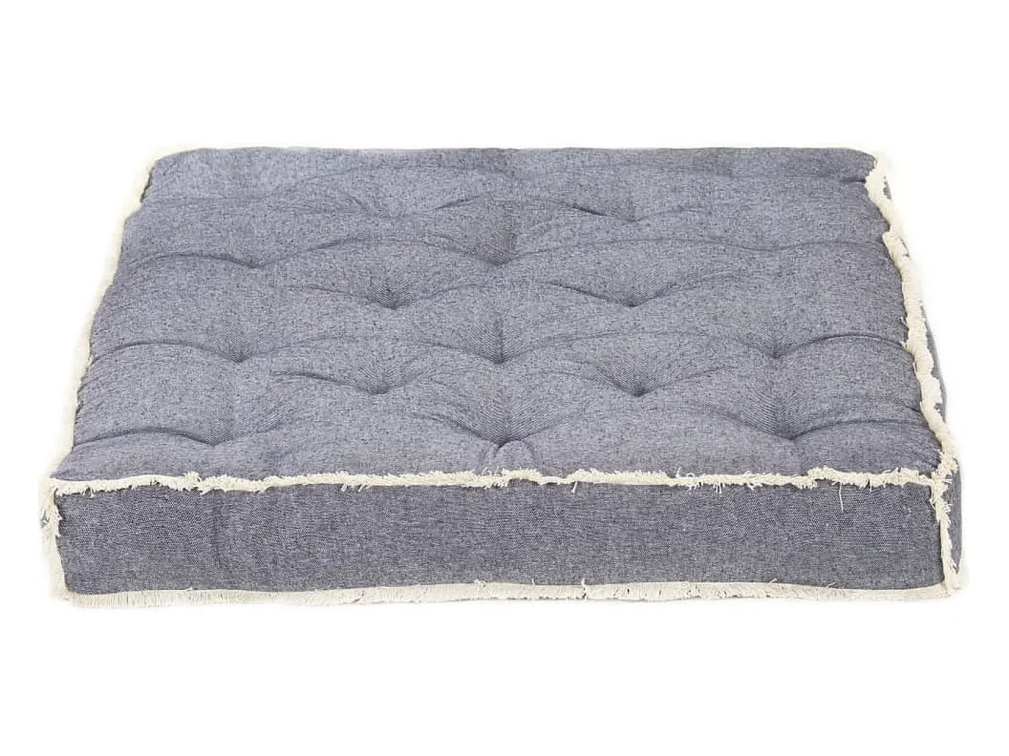 Outlet Clicnbuy Cojín para sofá de palets 120x80x10 cm Azul