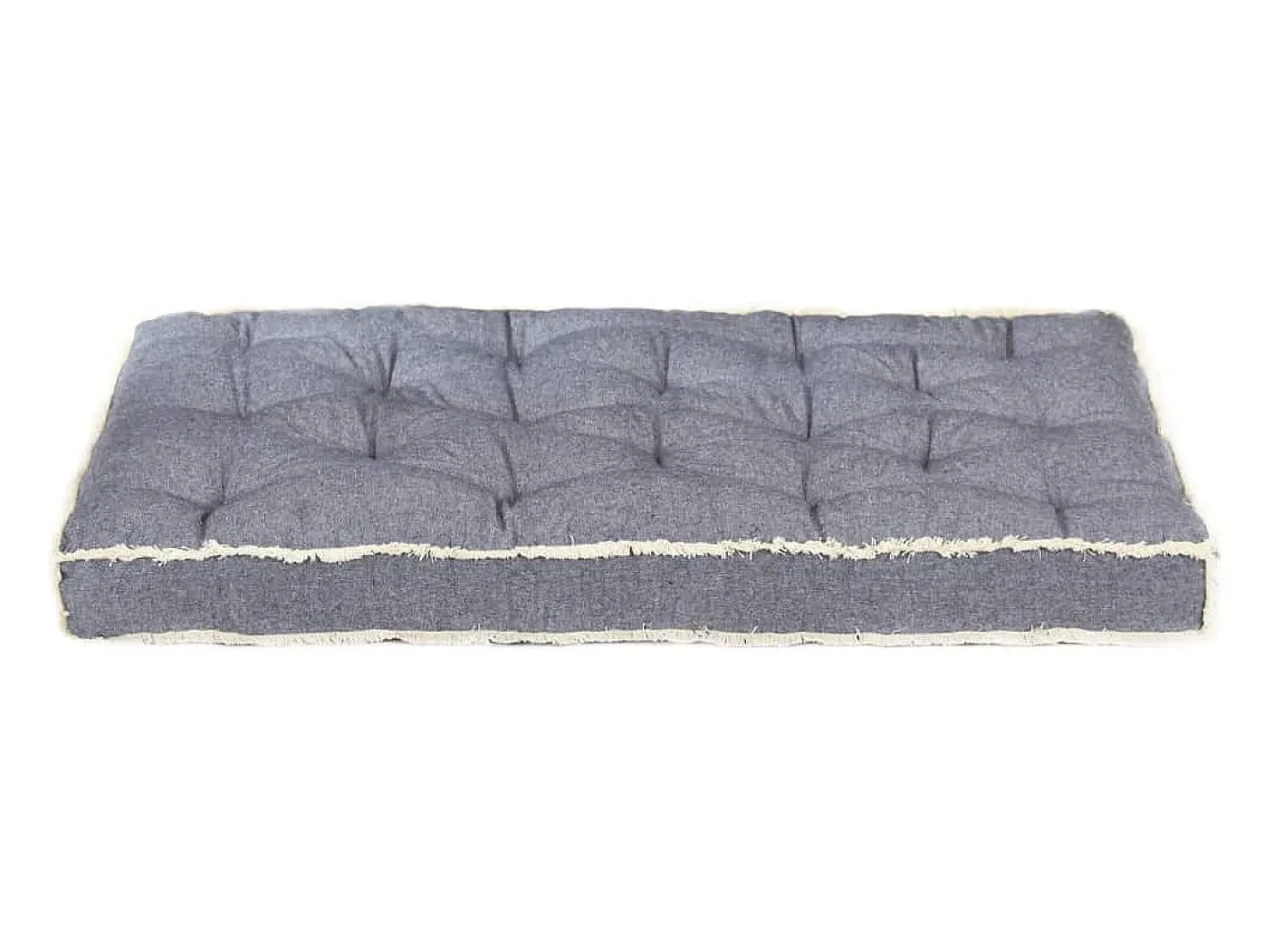 Outlet Clicnbuy Cojín para sofá de palets 120x80x10 cm Azul