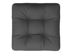 Sale Clicnbuy Cojín para sofá de palets de tela antracita 60x61,5x10 cm Gris antracita