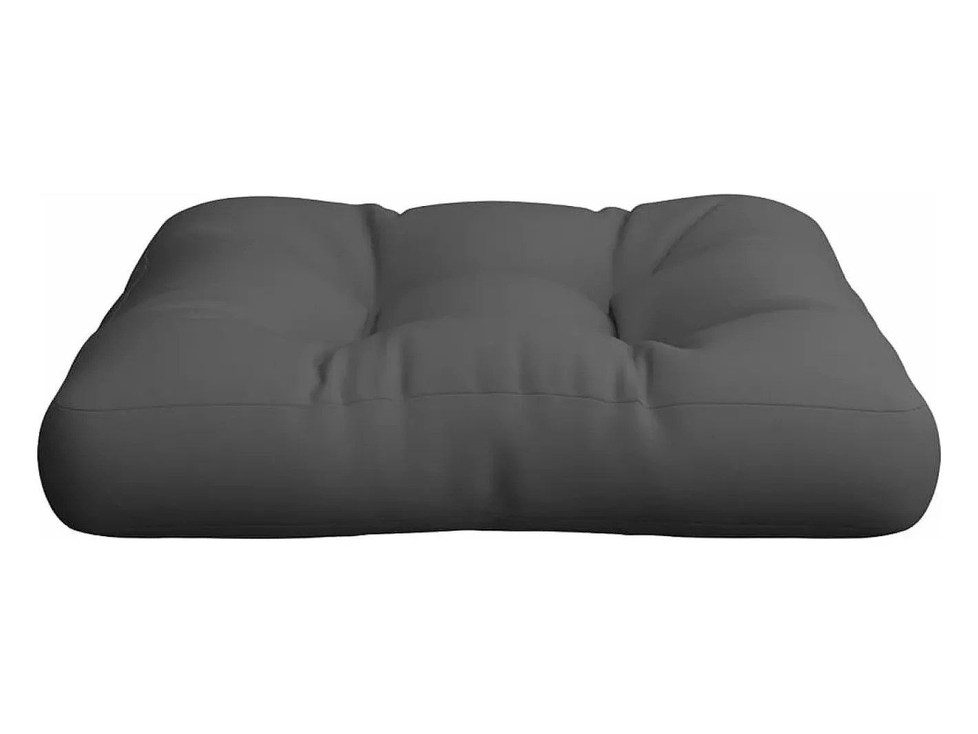 Sale Clicnbuy Cojín para sofá de palets de tela antracita 60x61,5x10 cm Gris antracita
