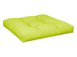 Best Clicnbuy Cojín para sofá de palets de tela claro 80x80x12 cm Verde