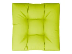 Best Clicnbuy Cojín para sofá de palets de tela claro 80x80x12 cm Verde