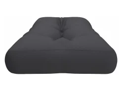 Clearance Clicnbuy Cojín para sofá de palets de tela 120x40x12 cm Gris antracita