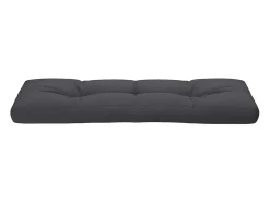 Clearance Clicnbuy Cojín para sofá de palets de tela 120x40x12 cm Gris antracita