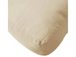 Best Clicnbuy Cojín para sofá de palets de tela 50x40x12 cm Beige