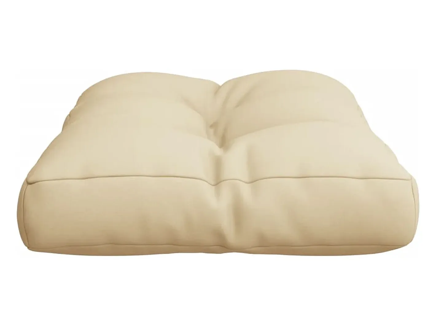 Best Clicnbuy Cojín para sofá de palets de tela 50x40x12 cm Beige
