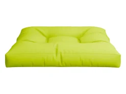 Clicnbuy Cojín para sofá de palets de tela claro 70x70x12 cm Verde Clearance