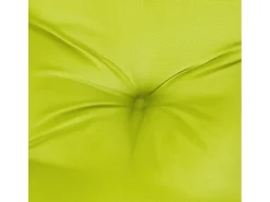 Clicnbuy Cojín para sofá de palets de tela claro 70x70x12 cm Verde Clearance