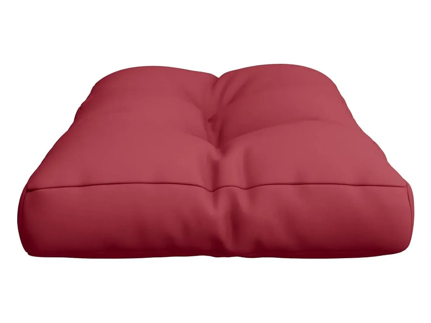 Clicnbuy Cojín para sofá de palets de tela tinto 70x40x12 cm Rojo Sale