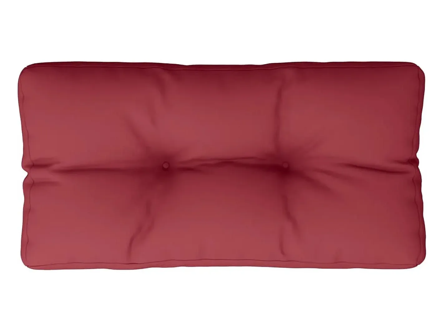 Clicnbuy Cojín para sofá de palets de tela tinto 70x40x12 cm Rojo Sale