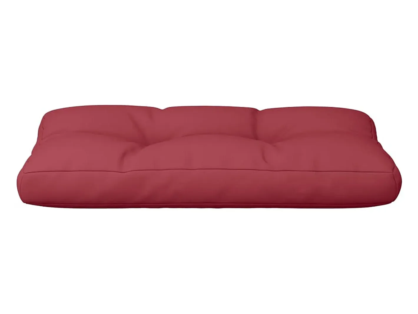 Clicnbuy Cojín para sofá de palets de tela tinto 70x40x12 cm Rojo Sale