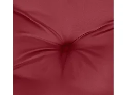 Clicnbuy Cojín para sofá de palets de tela tinto 70x40x12 cm Rojo Sale