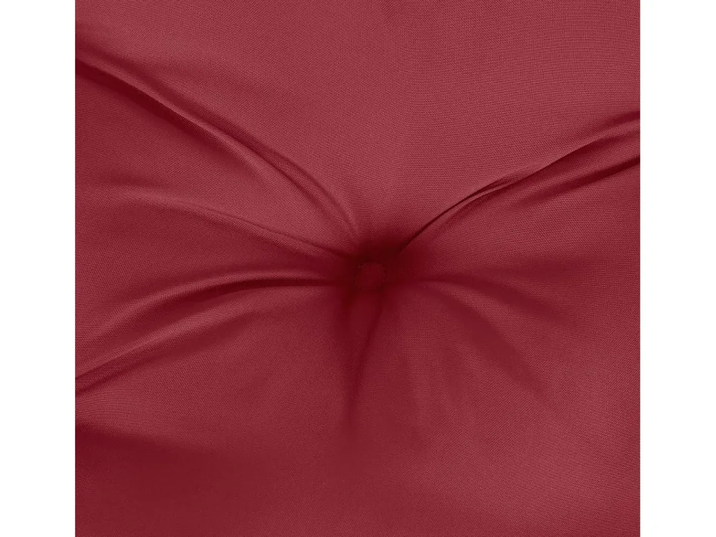 Clicnbuy Cojín para sofá de palets de tela tinto 70x40x12 cm Rojo Sale