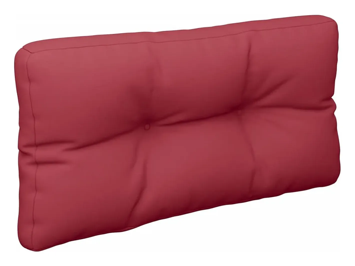Clicnbuy Cojín para sofá de palets de tela tinto 70x40x12 cm Rojo Sale