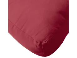 Clicnbuy Cojín para sofá de palets de tela tinto 70x40x12 cm Rojo Sale