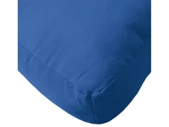 Clicnbuy Ropa De Casa-Cojín para sofá de palets de tela royal Azul