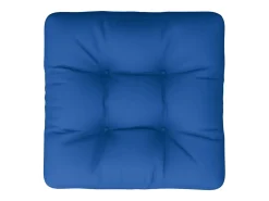 Clicnbuy Ropa De Casa-Cojín para sofá de palets de tela royal Azul