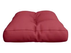 Best Clicnbuy Cojín para sofá de palets de tela tinto 80x40x12 cm Rojo