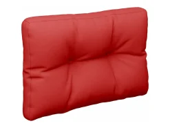 Discount Clicnbuy Cojín para sofá de palets de tela 50x40x12 cm Rojo