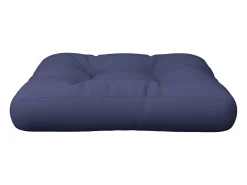 Clicnbuy Cojín para sofá de palets de tela marino 50x50x12 cm Azul Best