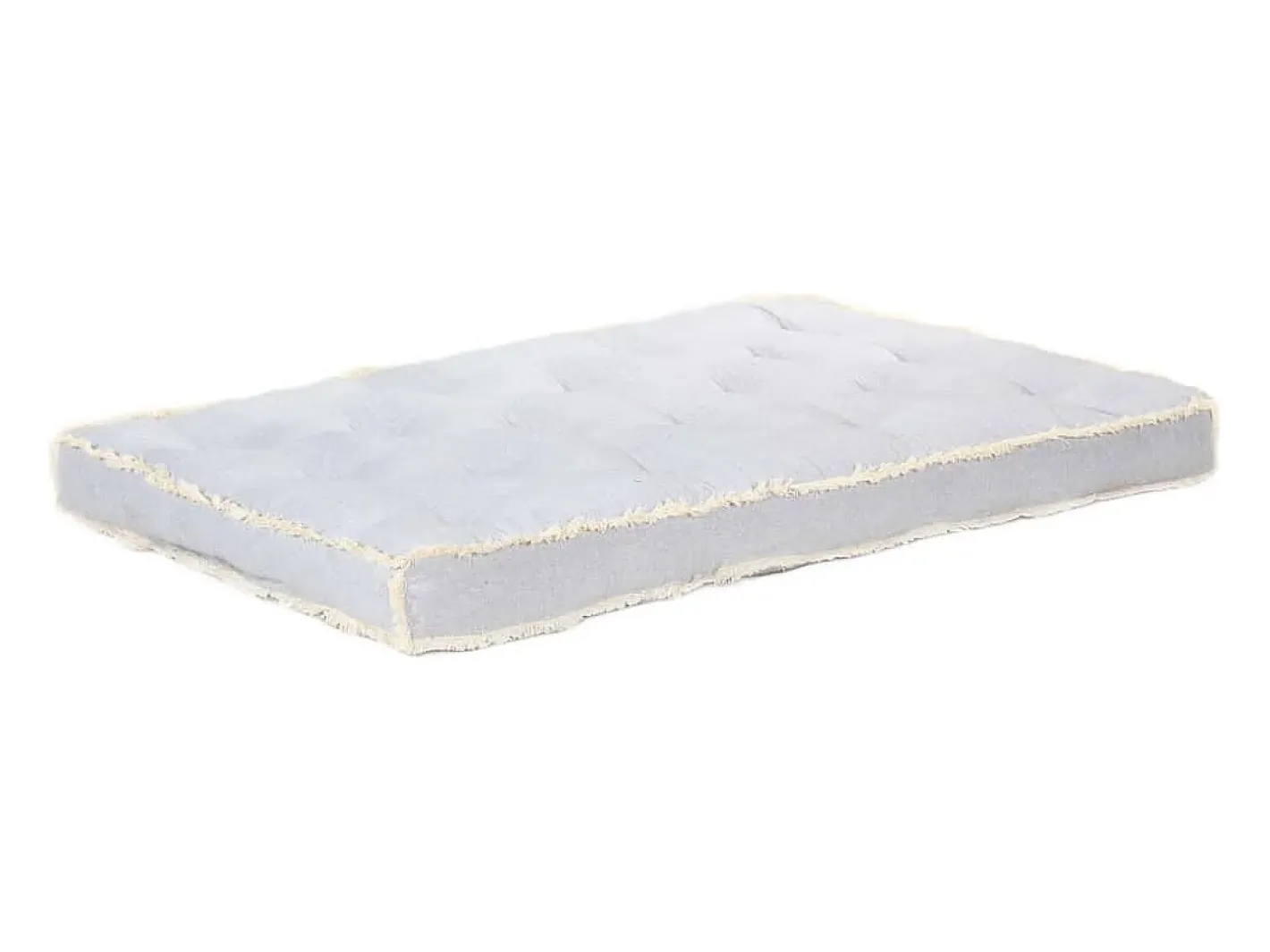 Clicnbuy Ropa De Casa-Cojín para sofá de palets 120x80x10 cm Gris