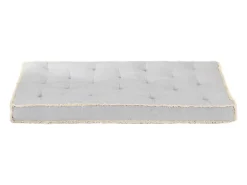 Clicnbuy Ropa De Casa-Cojín para sofá de palets 120x80x10 cm Gris