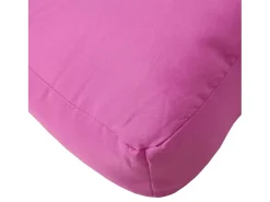 Clicnbuy Cojín para sofá de palets tela 50x40x12 cm Rosa Discount